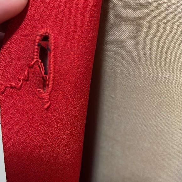 Moschino Cheap & Chic Red black Dollar Sign Vest - Picture 10 of 15